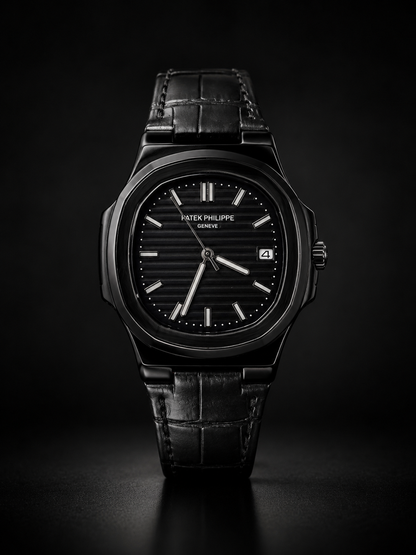 Patek Nautilus Leather Strap Master Lock