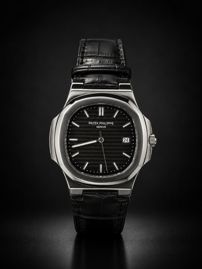Patek Nautilus Leather Strap Master Lock