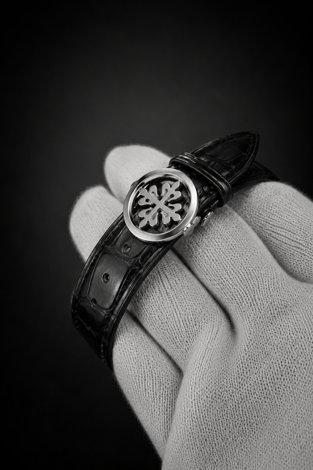 Patek Nautilus Leather Strap Master Lock