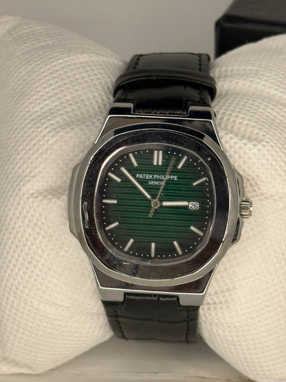 Patek Nautilus Leather Strap Master Lock