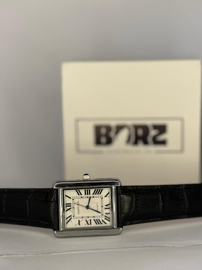 Cartier Tank Leather Strap Watch